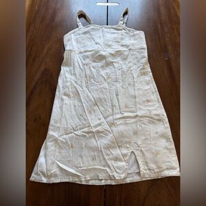 Abercrombie Kids Cream Floral Pencil Dress